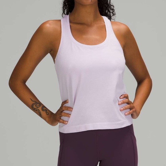Lululemon Swiftly Tech Racerback 2.0 *Race Length Lavender Dew Size 6 Sz 6